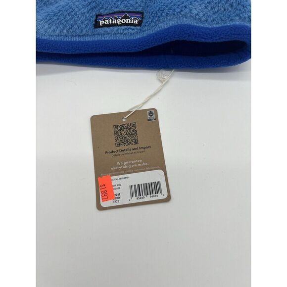 Patagonia Women’s Re-Tool Headband Blue Bird NWT - Picture 4 of 5